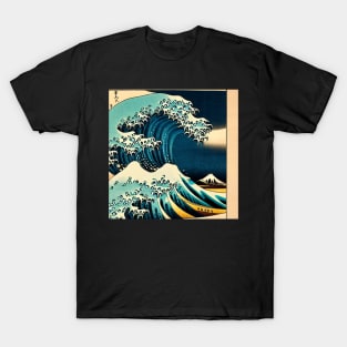 The Majestic Wave - A Stunning Ukiyo-e Painting T-Shirt